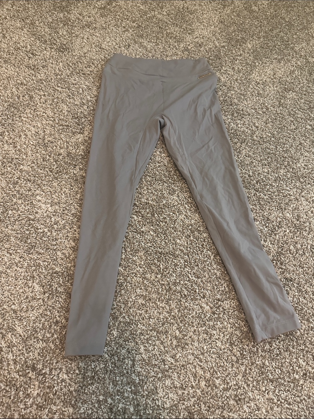 Gymshark Light Gray High-Waist Leggings